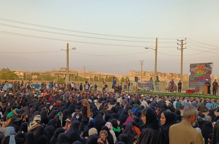 فیلم|راهپیمایی جاماندگان اربعین حسینی در دهدشت