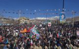 گزارش تصویری/مردم یاسوج با حضور پر شور خود در راهپیمایی ۲۲ بهمن ارادت خود را به نظام جمهوری اسلامی نشان دادند